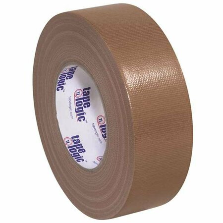 BOX PARTNERS Tape Logic  2 in. x 60 Yards Brown Tape Logic 10 mil Duct Tape, 24PK T987100BR
